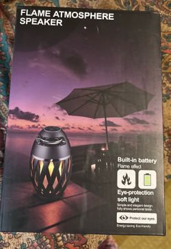 Flame Bluetooth speaker