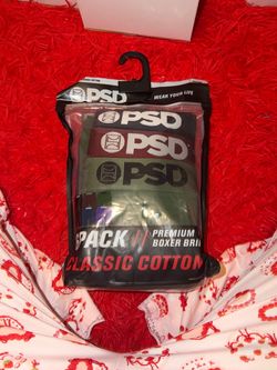 PSD 6 pack boxers