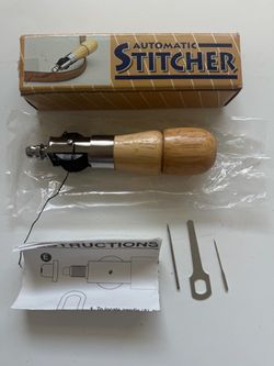 NEW Leather Sewing Awl – Automatic Stitcher Complete Kit