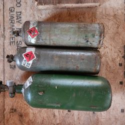 Oxygen And acetylene tank