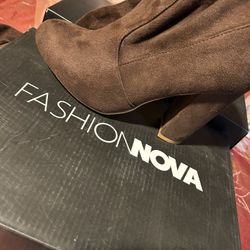 Fashion Nova Thigh High Boots