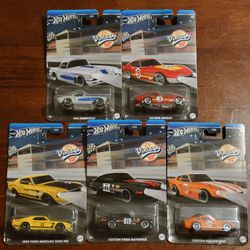 Hot Wheels Vintage Racing Club Set of 5 Cars