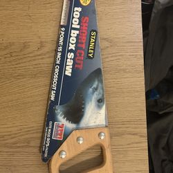 Stanley Handsaw 9 point crosscut wood hand saw