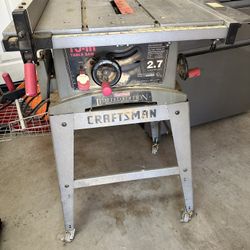 Craftsman 10” Table Saw