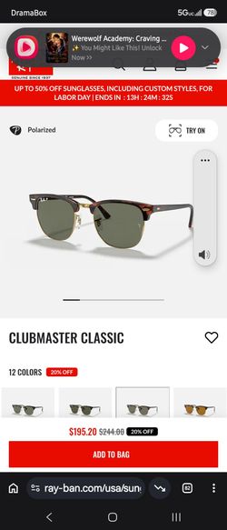 RayBan Sunglasses