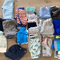 Boys Baby Clothes Size 6-9 Months 