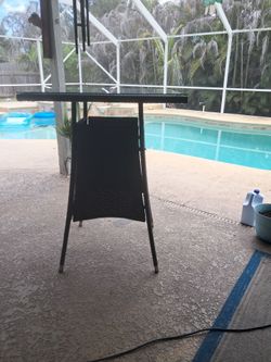 Wicker table