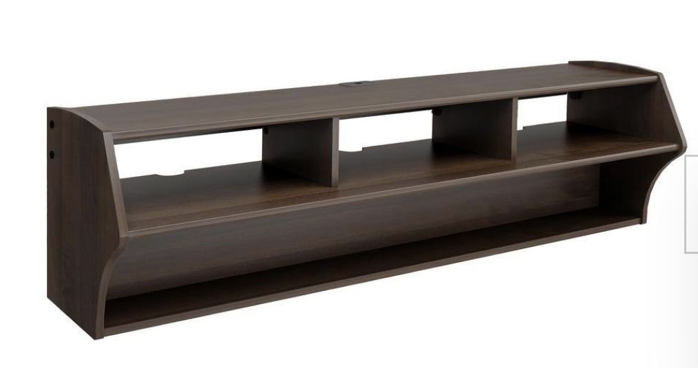 Expresso Floating Entertainment center or TV Stand