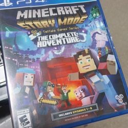 PS4 Minecraft: Story Mode - The Complete Adventure (PlayStation 