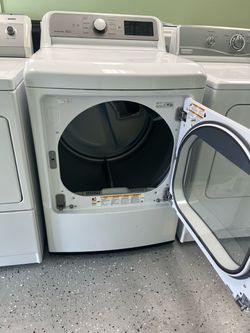 LG Sensor Dry Front Load Dryer White