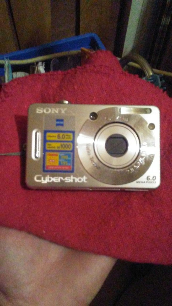 Sony Cybershot 6.o Digital camera.