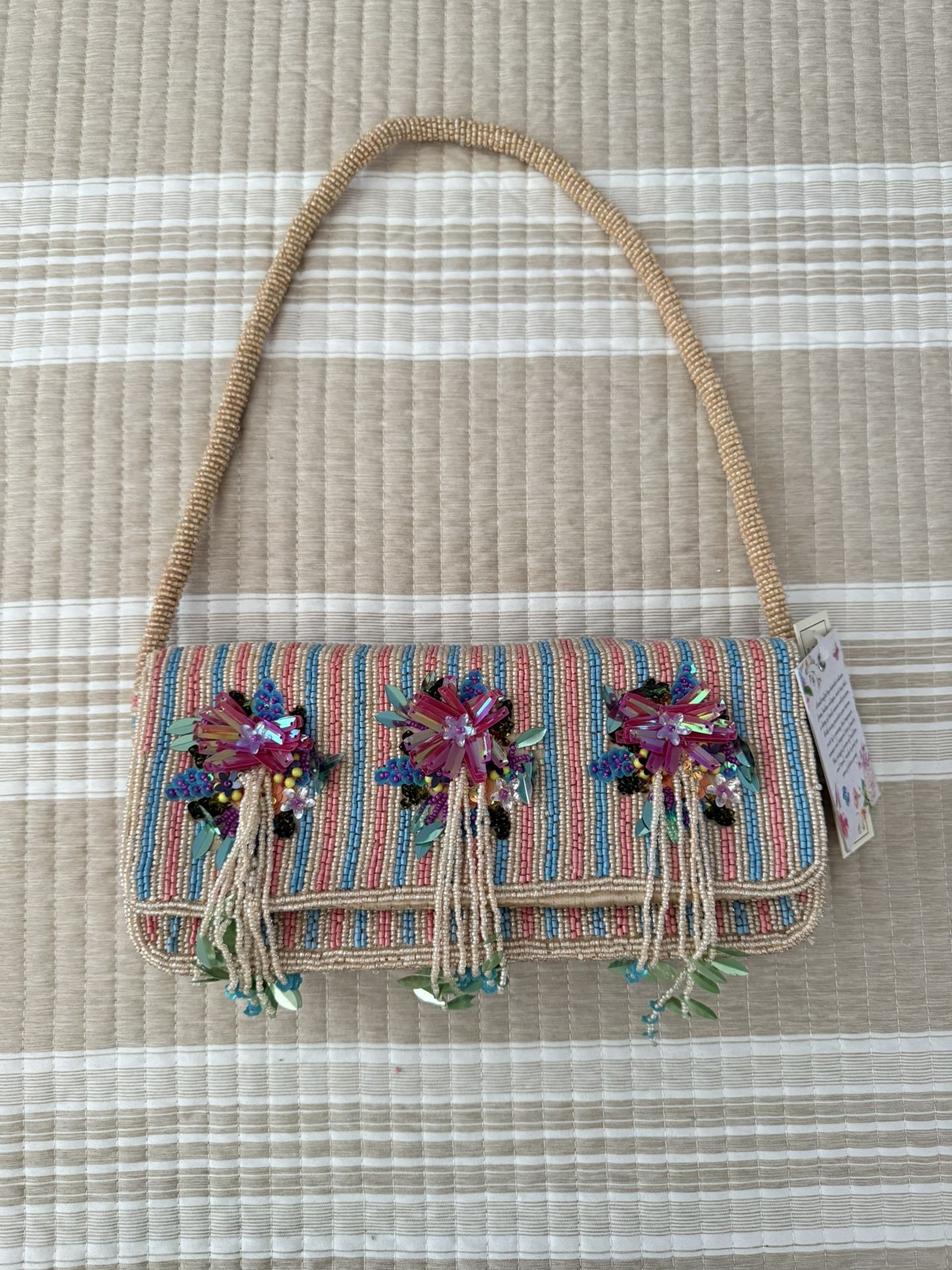 Beaded Shoulder Bag