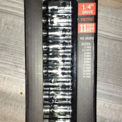 Icon Professional Universal Joint Shallow Socket Set (Metric)