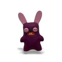 Fuggler 2.5" Purple Rabbid monster mini figure rare