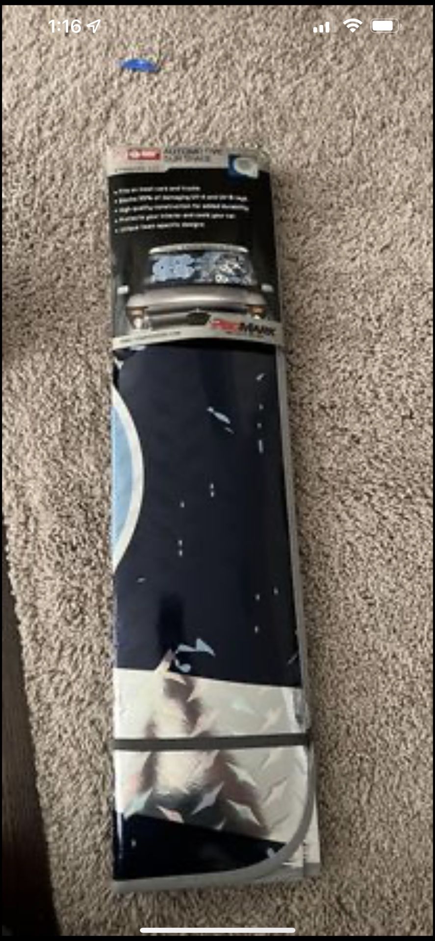 UNC Automotive Sun Shade