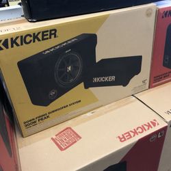 Kicker C12 In Down Firing Box On Sale For 139.99