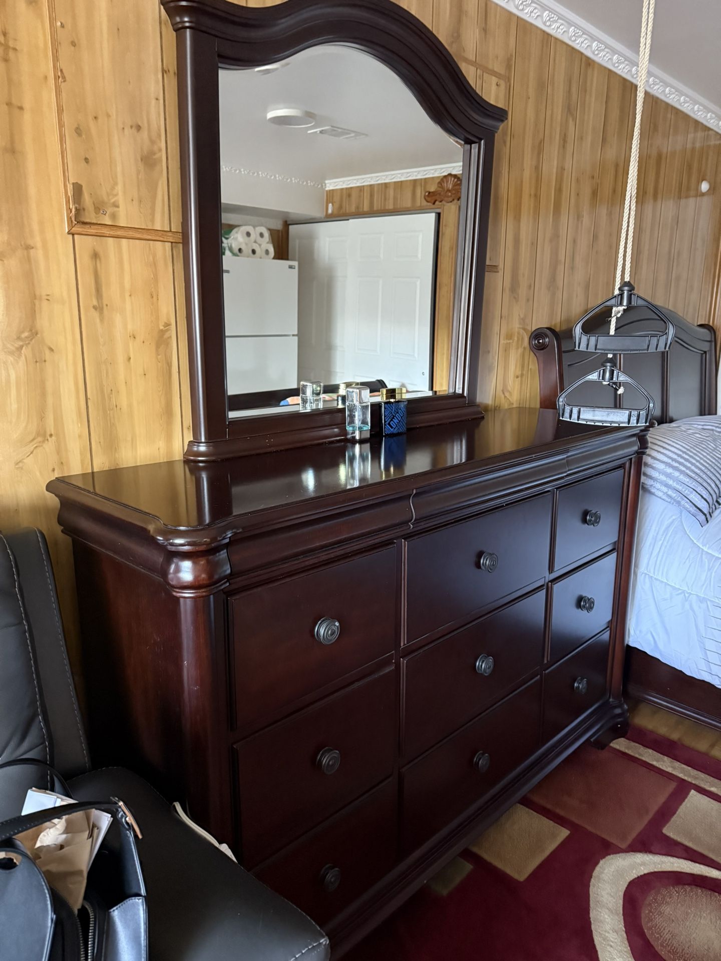 Bed Frame With Everything Plus Queen Mattress