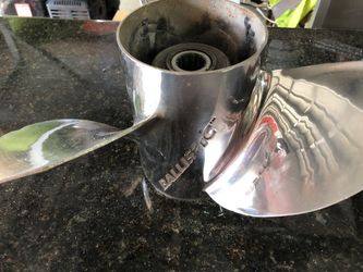 Ballistic prop OMC Johnson Evinrude V6