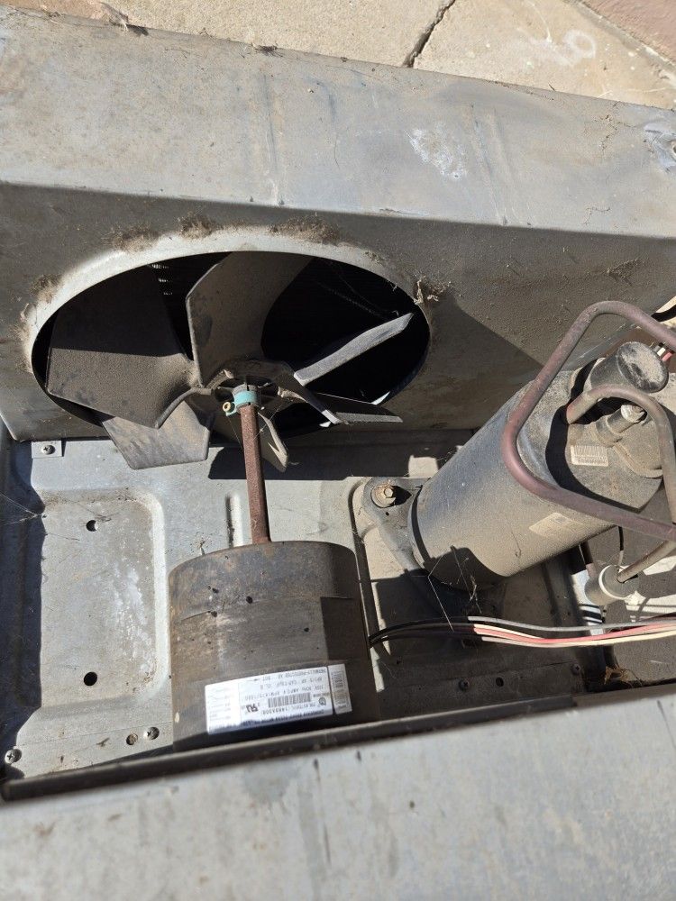 RV Air Conditioner Motor for Coleman Mach RV AC, 1/3 HP Condenser Fan Motor with Capacitor used 