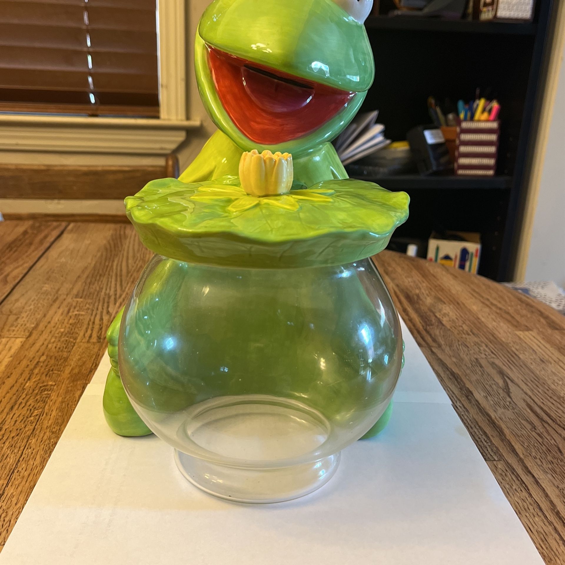 Kermit The Frog Cookie Jar By Treasure Craft