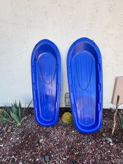 Sled / like new / $55 Each / 3 person snow sled / 66” long made in Canada