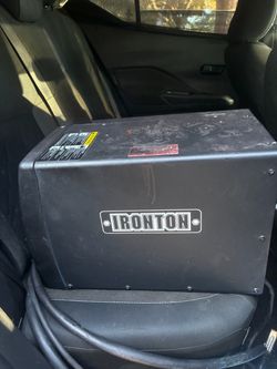 Ironton Black Metal Welding Machine