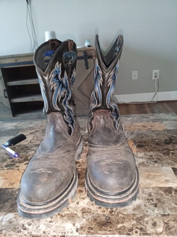 Cody James Work Boots Steal Toe