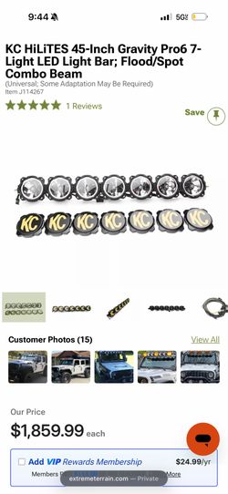 Kc 7 pod led bar