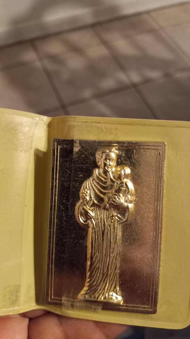 St Anthony Of Padua Golden Medal