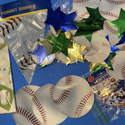 Baseball Party Supplies/decorations