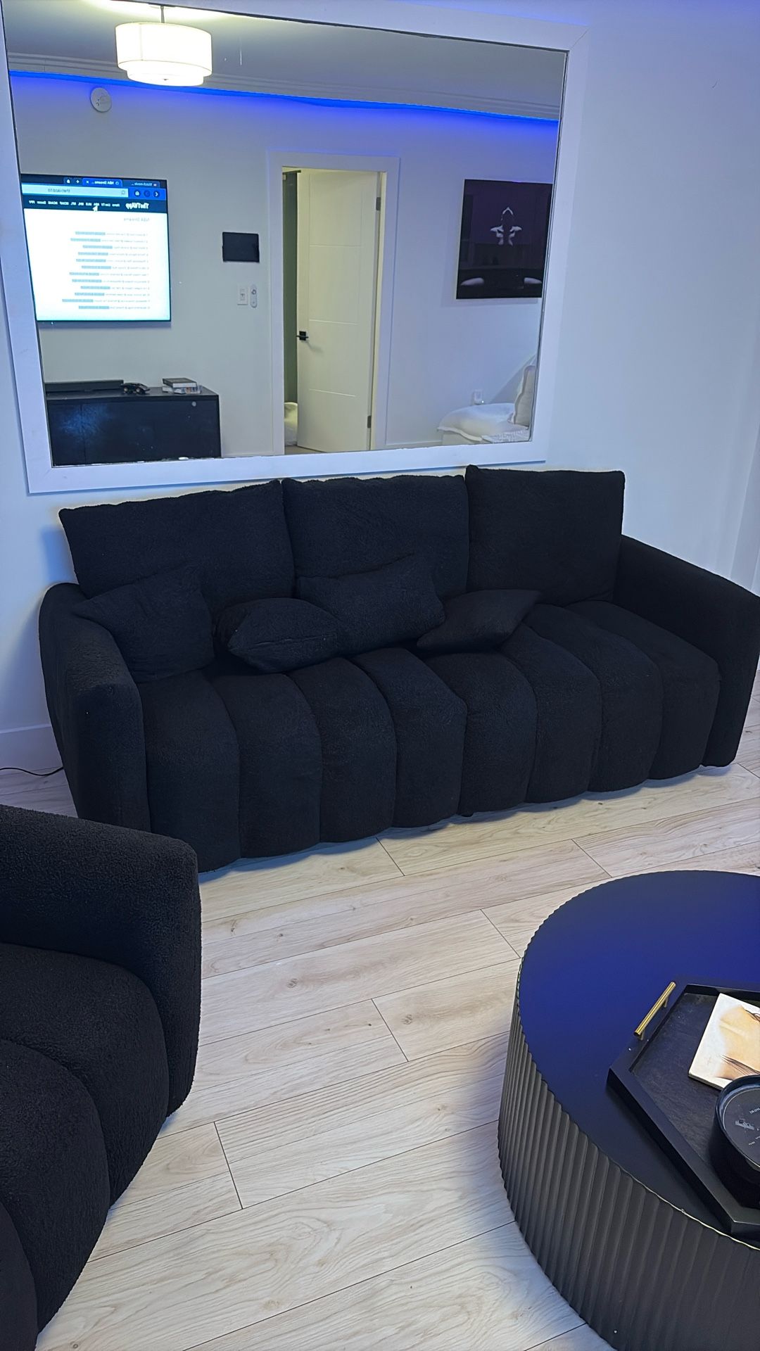 New Couch Black 