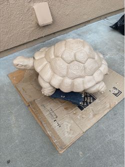 Large concrete turtle/statue