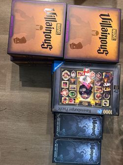 15 BRAND NEW SEALED Marvel & Disney Villainous Games & Puzzles – $275 OBO
