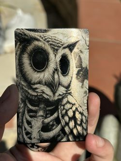 Owl Aluminum Card Set