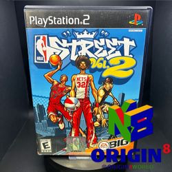 NBA Street Vol. 2 (Sony PlayStation 2 PS2, 2003) Black Label COMPLETE / CIB