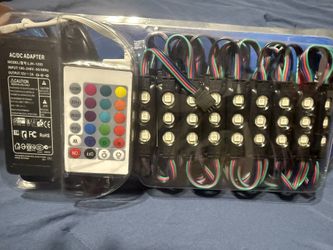 New Módulo de iluminación LED 40 unids ,  Kit completo con control remoto y fuente de alimentación