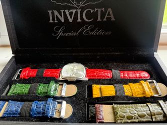 Invicta 'Special Edition' Lupah face watch