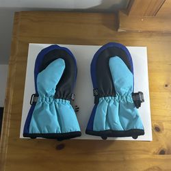 (Size S 4-6) Lily & Dan Children's Winter Mittens