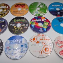 Nintendo Wii Lot Of 12 B - Trading For 6" & 7" Action Figures
