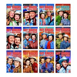 Roy Rogers With Dale Evans: Volumes 1-12 (DVD, 2009, 12-Disc Set)