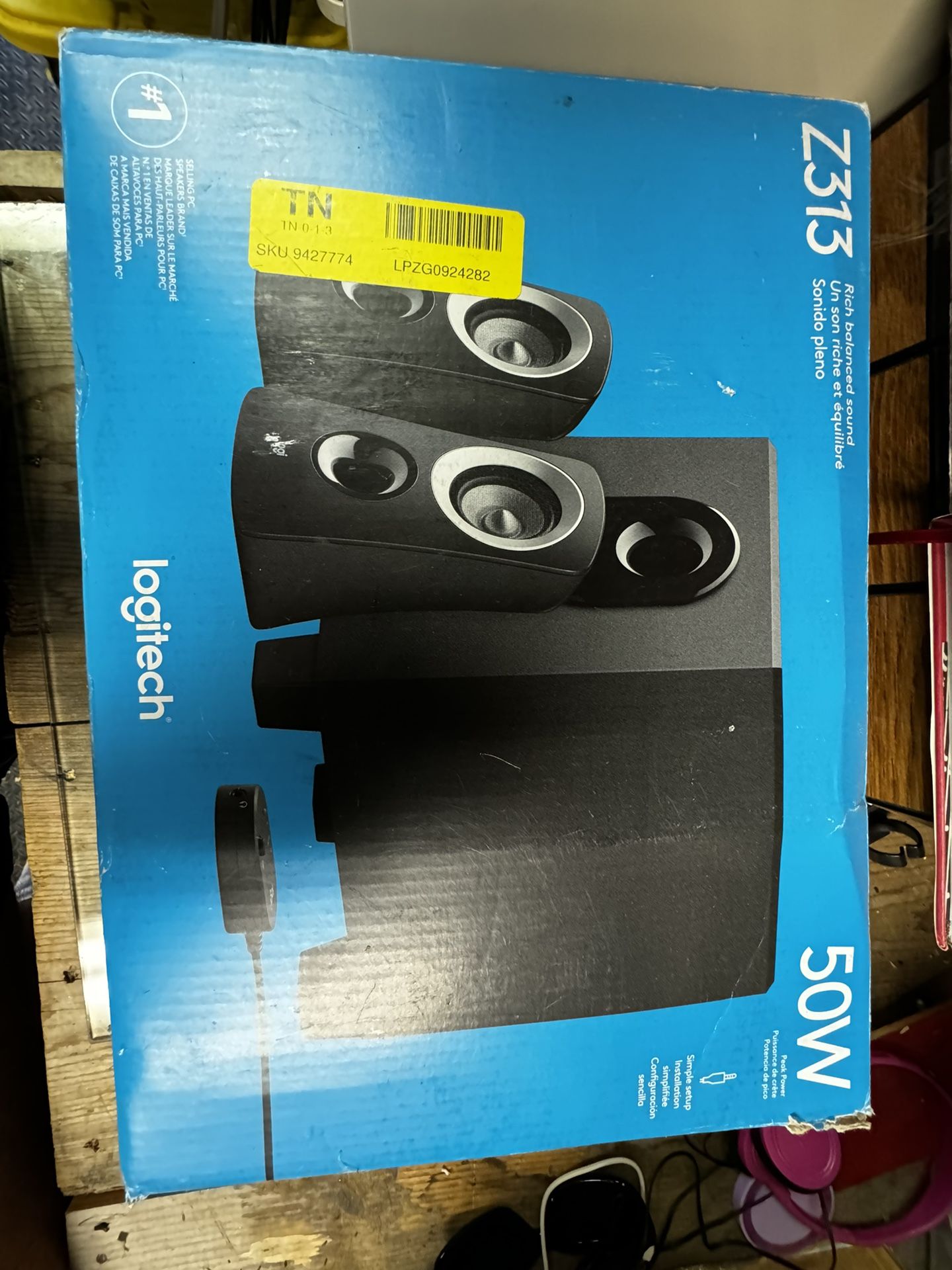 Logitech Z313 2.1 Speaker System - (contact info removed)82 for MAC or PC in stock, fast ship