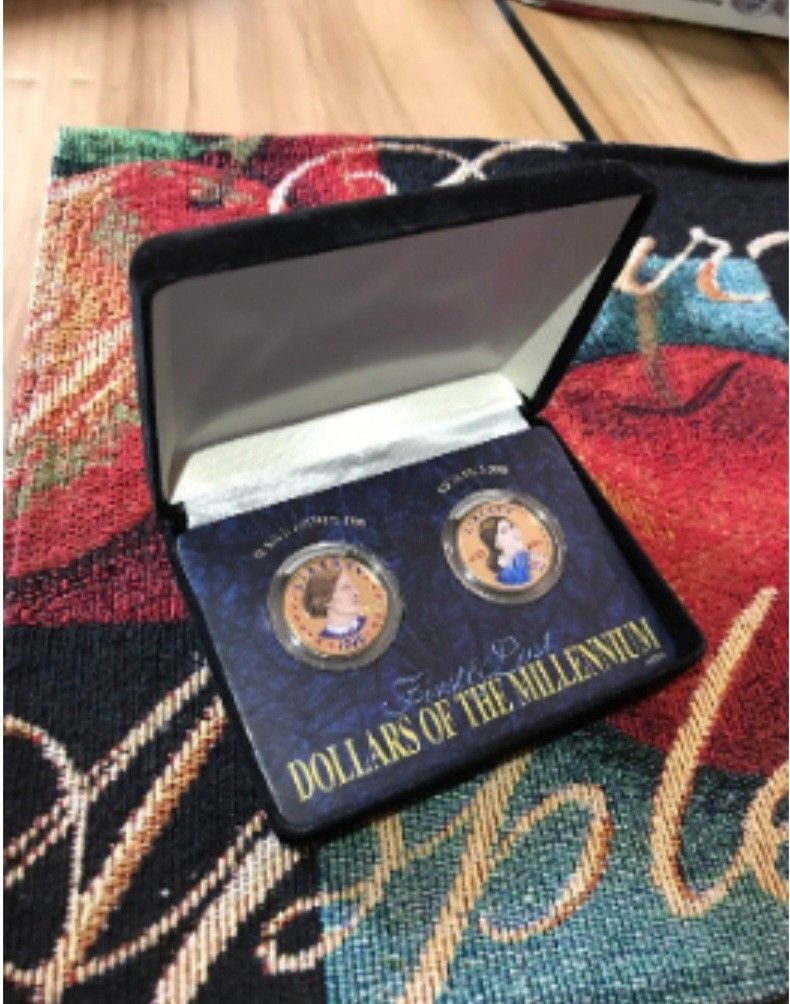 First & Last Dollars Of The Millennium Coins