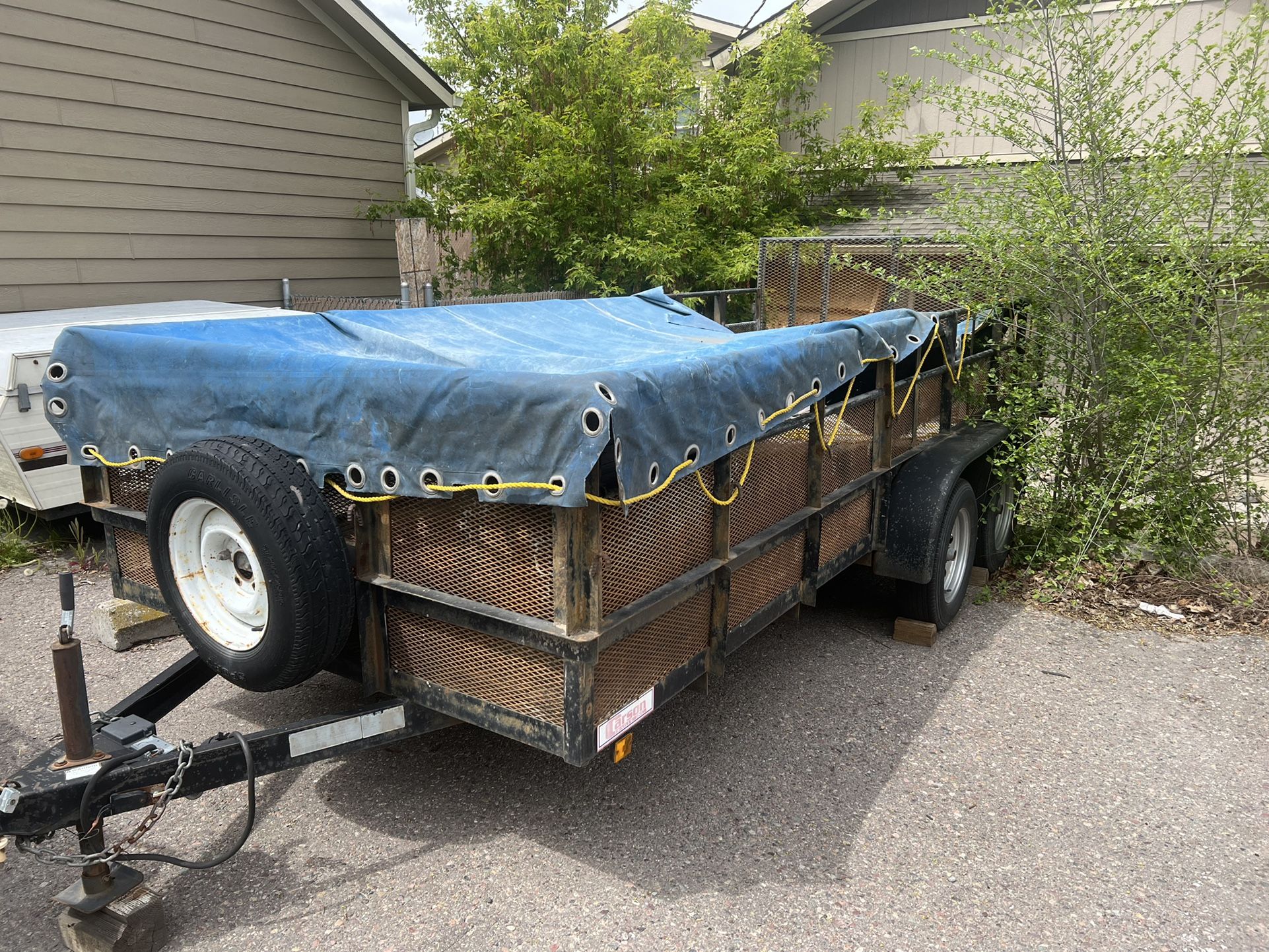 16ft Flat Bed Trailer