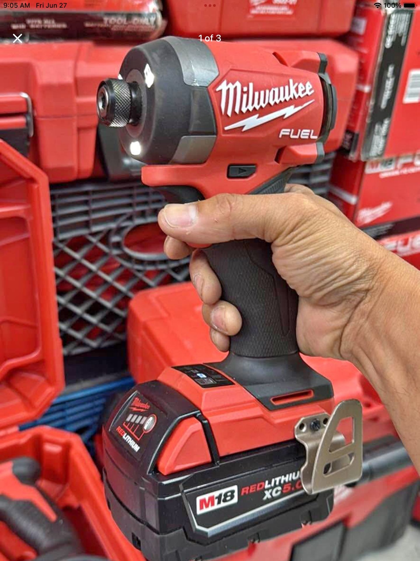 Milwaukee M18 Fuel Gen 4 Impact With Battery