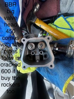 Mini bike big valve head