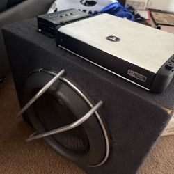 JL W7 Subwoofer 12 Inch With Box Amp HD 750/1