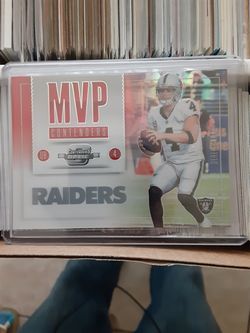 Panini contenders Derek carr # card