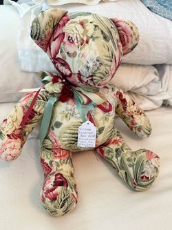 Vintage handmade large sized country teddy bear