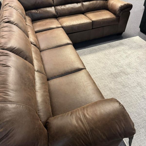 Coffe Sectional Sofa Couch Bladen