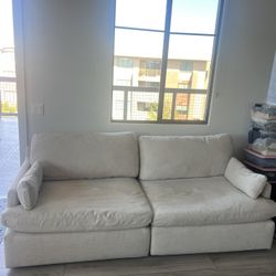 2 piece cloud couch